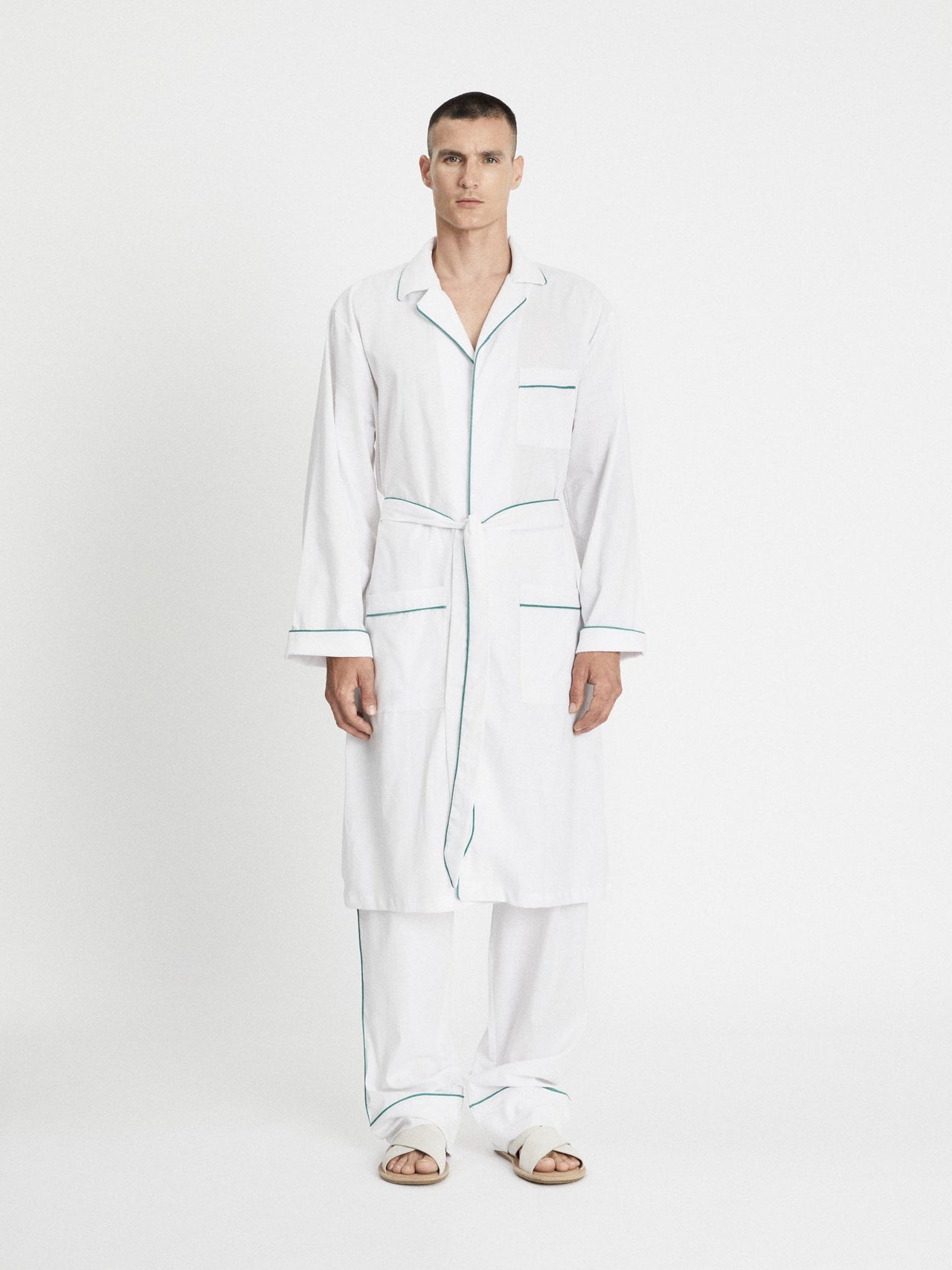 Oxford robe - White