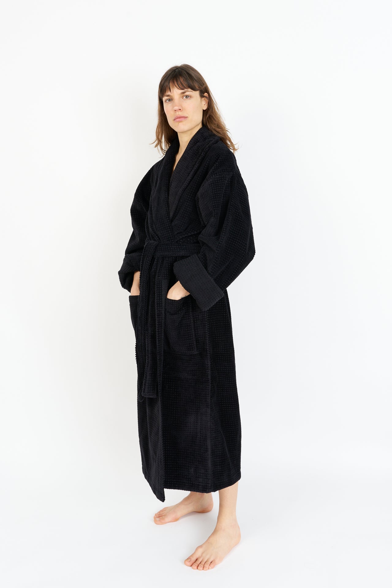 Bathrobe | Velour Black