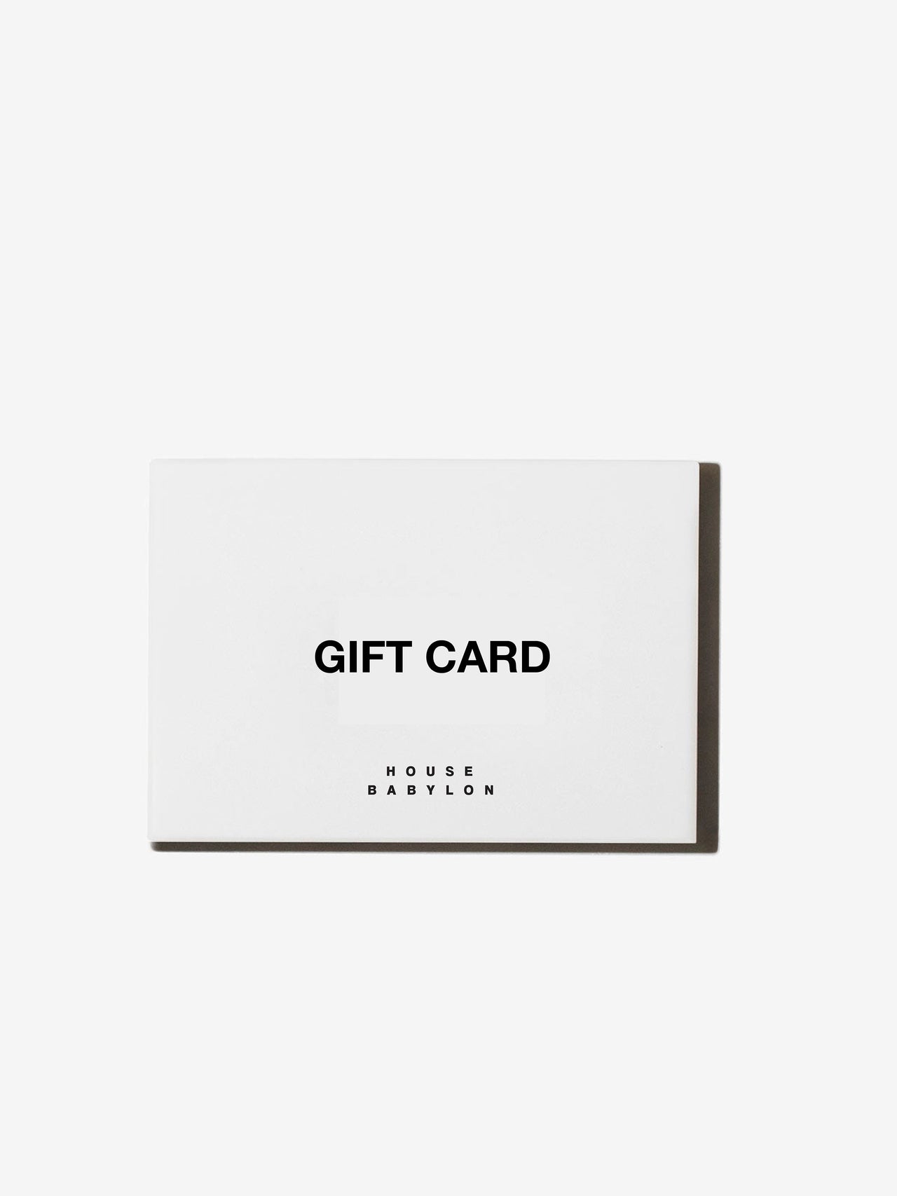 Gift Card